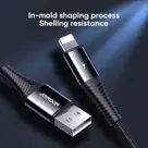 3-in-1 Kabel - 1.2m - Zwart - Joyroom