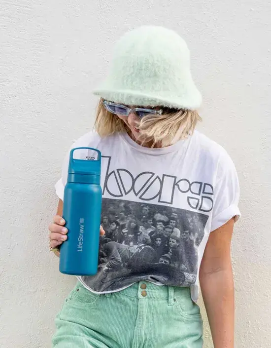 Lifestraw Go - RVS Waterfles 700ml