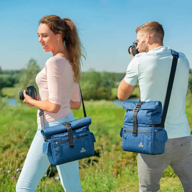 Rolltop Camera schoudertas