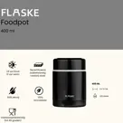FLASKE  400ML  Herbruikbare Voedselcontainer