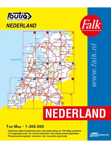 Routiq Atlas Nederland Tab-Map
