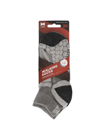 2 paar - Quarter Wandelsokken