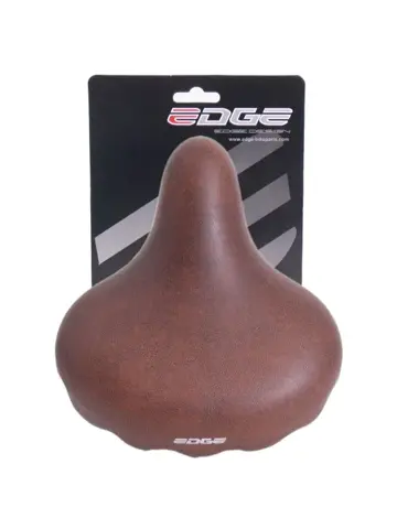 Edge Fietszadel Urban -  Donkerbruin