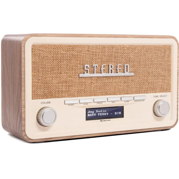 Stereo DAB+/FM radio Bluetooth Alarmfunctie