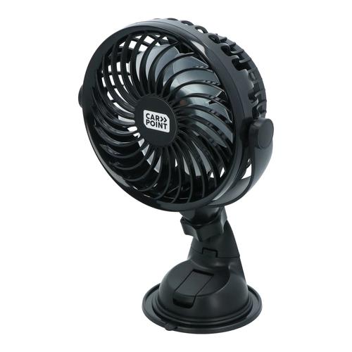 USB Ventilator met Zuignap 12cm voor Koeling