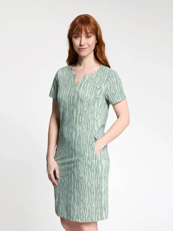 Trixie - Traveljurk print dames - Human Nature