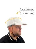 Vizorz SwitchCap fietshelm - White Cap