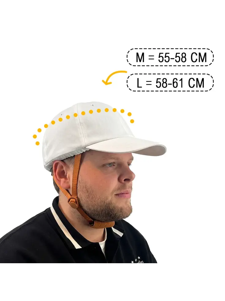 Vizorz SwitchCap fietshelm - White Cap