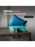 Qnuss Warmtekussen Fluweel 45x45