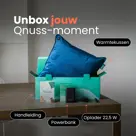 Qnuss Warmtekussen Fluweel 45x45