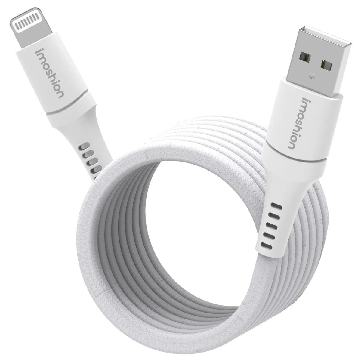 Imoshion  Magnetische kabel  Lightning USB-A  Wit main product image