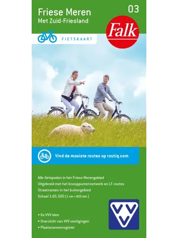 VVV Fietskaart 03 Friese Meren