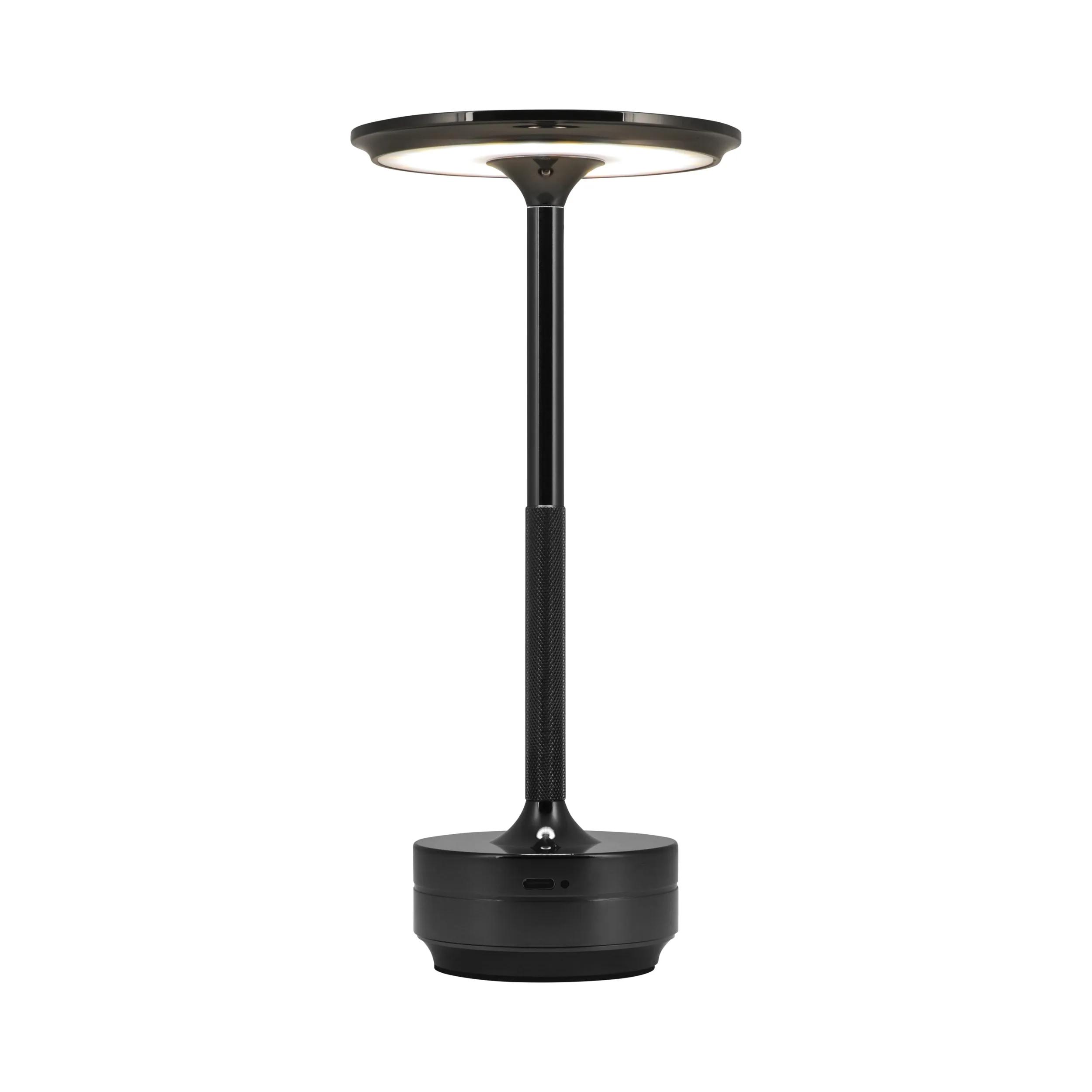 Goliving  Horizon Tafellamp Oplaadbaar 27cm  Zwart   XXL