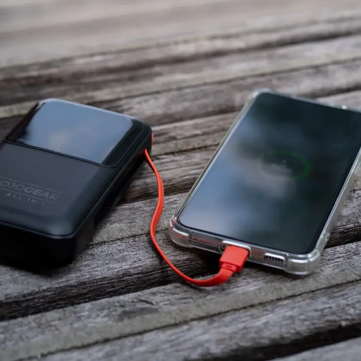 MOJOGEAR 20.000 mAh Powerbank met Kabels