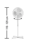 Statiefventilator - TVE 16 - 3 standen