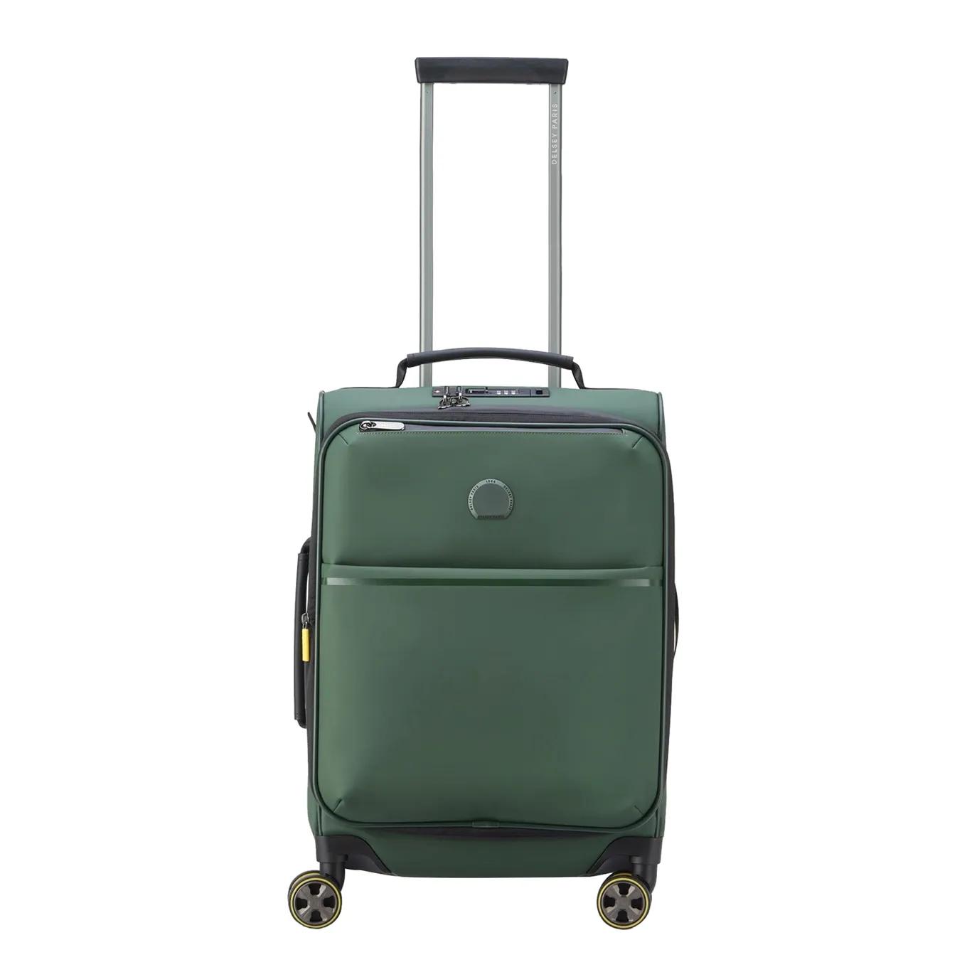 Delsey  soft cabin trolley s expandable Groen  Groen main product image