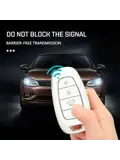 TPU Sleutelhoesje voor Hyundai zwart E4