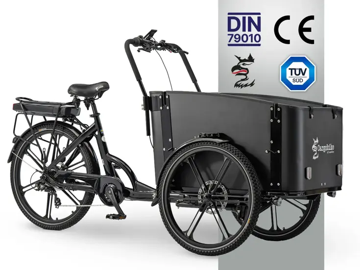 Cargobike SE Flex achterwielmotor bakfiets