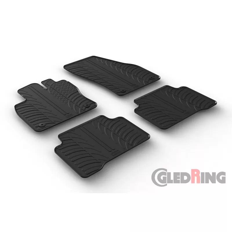 Gledring Volkswagen Touran 2015 (handgeschakeld)  Rubbermatten  Zwart main product image