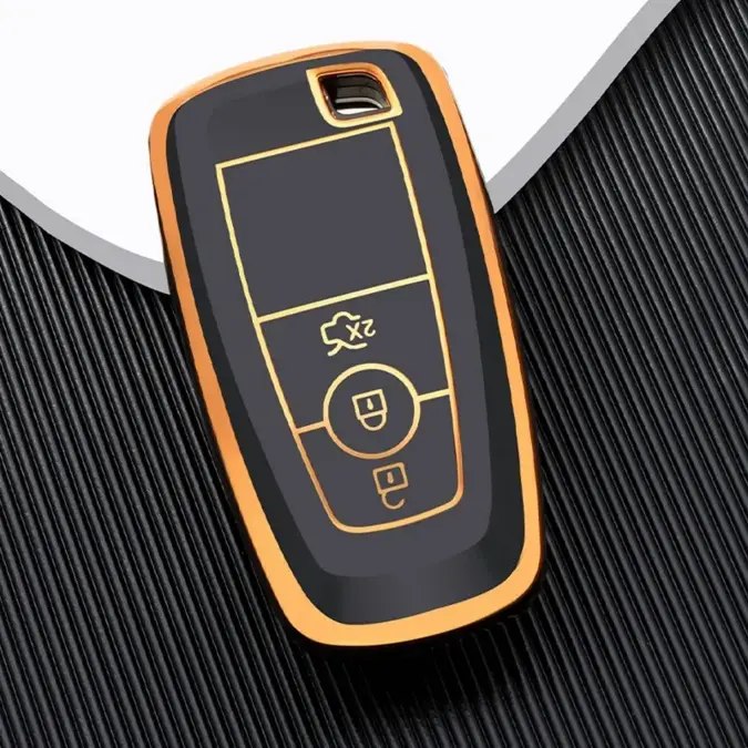 Dutch Shield Sleutelhoesje  Ford goud B3