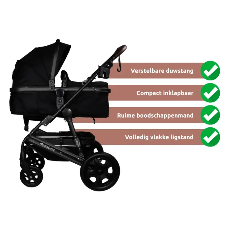 Marly 3-in-1 Kinderwagen met Autostoel