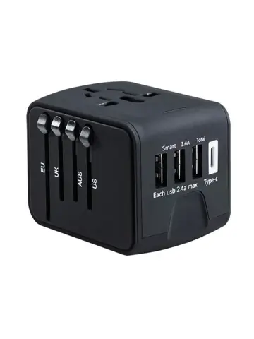 Universele Wereldstekker - Type A, B, C en G