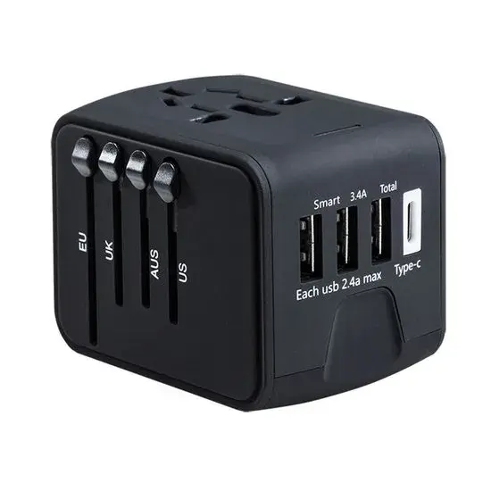 Universele Wereldstekker - Type A, B, C en G