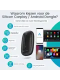 Mini CarPlay & Android Auto Dongle - Zwart