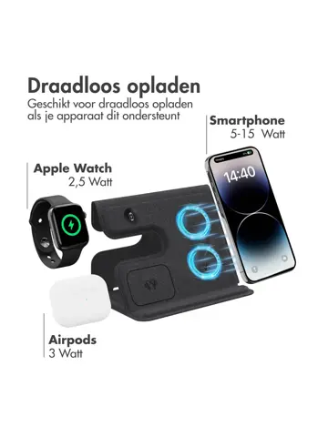 Draadloze Oplader voor Apple