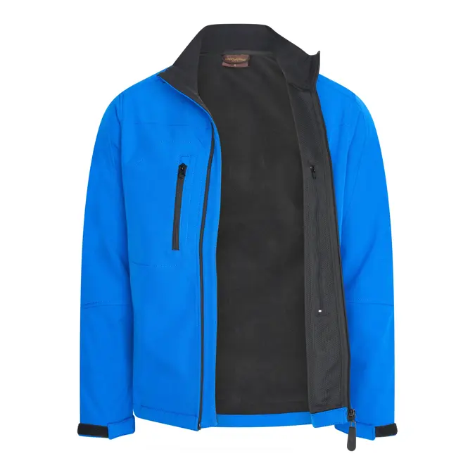 Heren Softshell Zip Jacket Cappuccino Italia