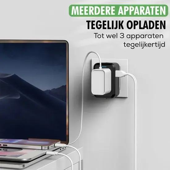 Universele Reisstekker – USB & USB-C