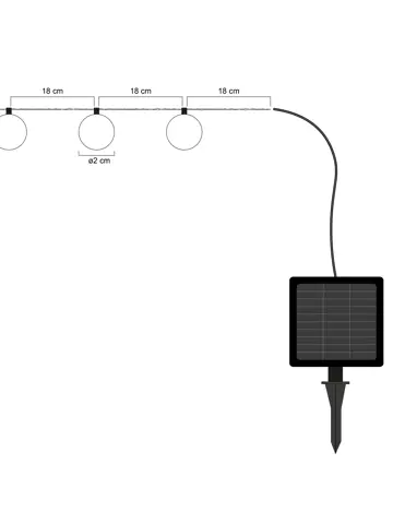 RexTech lichtslinger Bubble - 50 leds