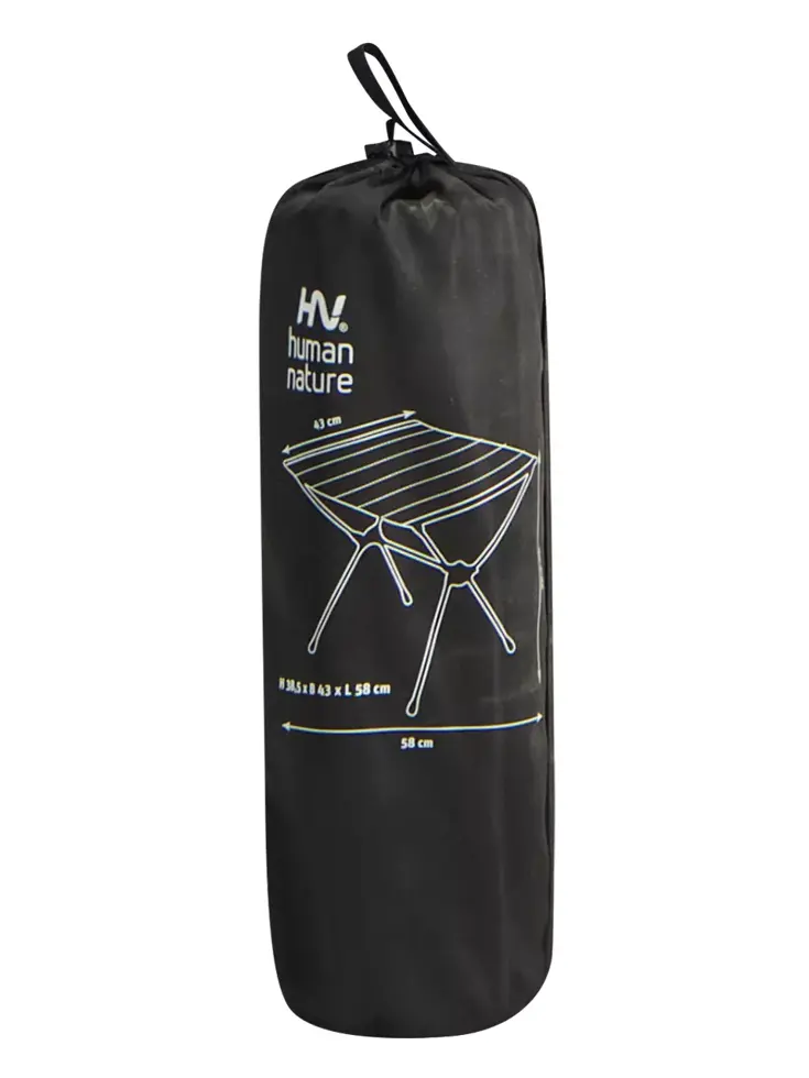 Human Nature - lichtgewicht campingtafel oprolbaar	