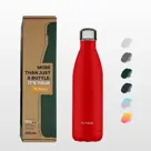 FLASKE 750 ml  RVS Drinkfles