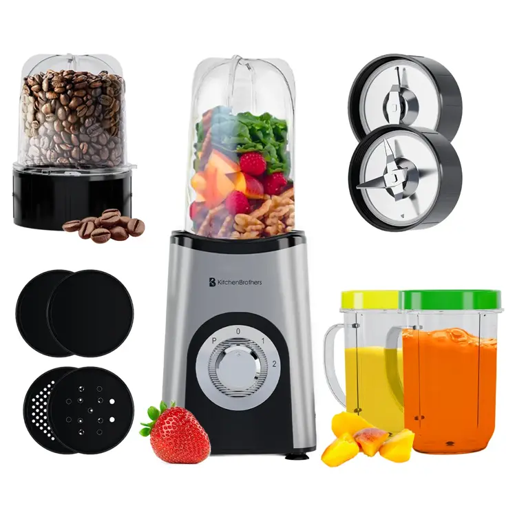 KitchenBrothers Smoothie Blender – 2-in-1