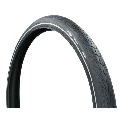 Zwarte Anti-Lek Buitenband Mambo 28" Reflectie