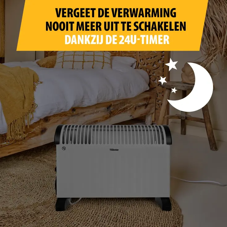 Convector Elektrische kachel - Turbo - 2000W