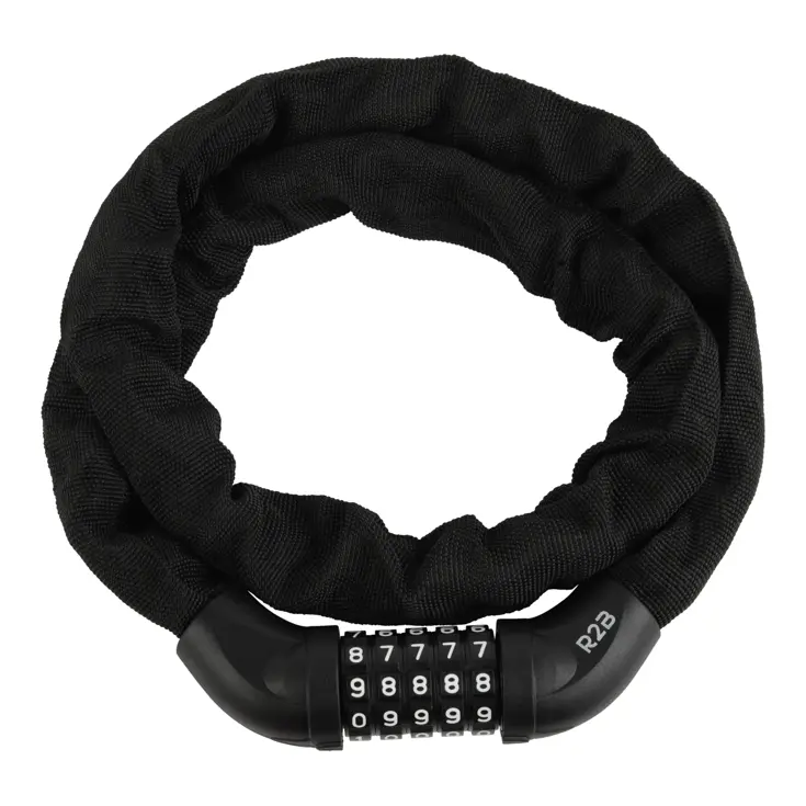 Fietsslot met cijferslot - 110 cm - Kettingslot