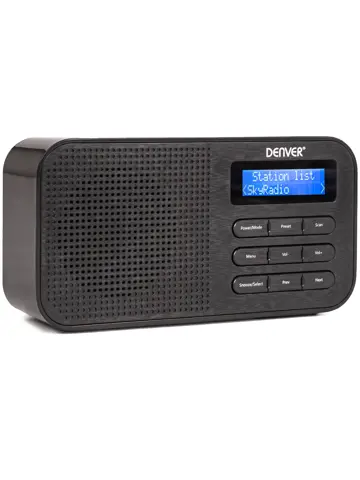 DAB42B DAB+/FM Radio Wekkerfunctie