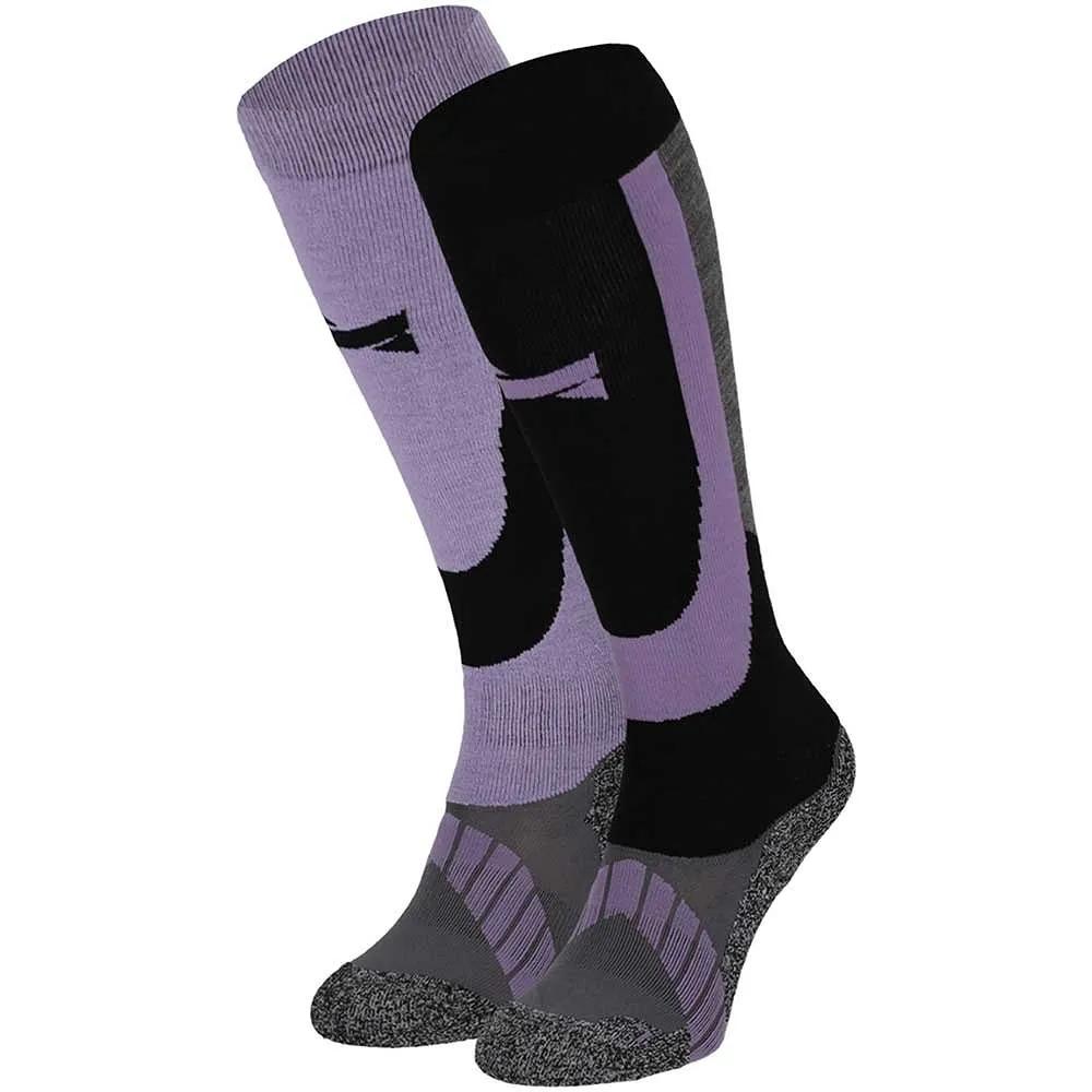Xtreme   2 paar  Unisex  Skisokken  paars
