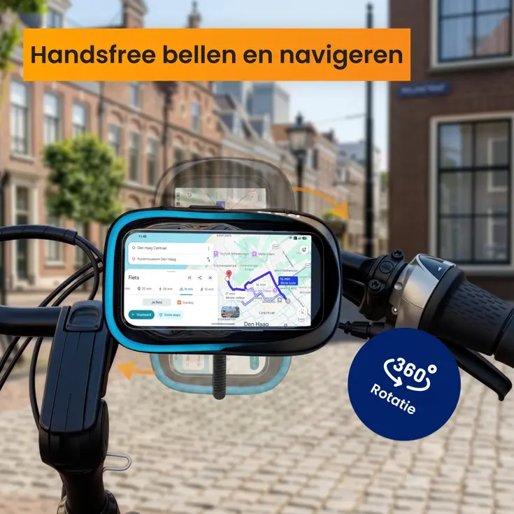 Telefoonhouder Fiets en Motor Waterdicht