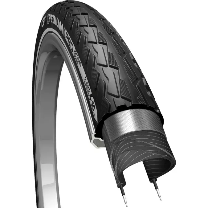 CST buitenband Xpedium Pro 28 x 1 3/8 zw refl