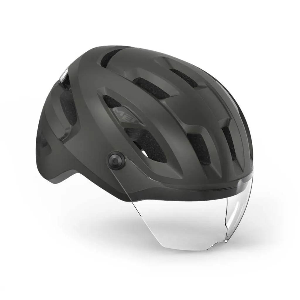 Met  Fietshelm Intercity MIPS  Lichtgrijs