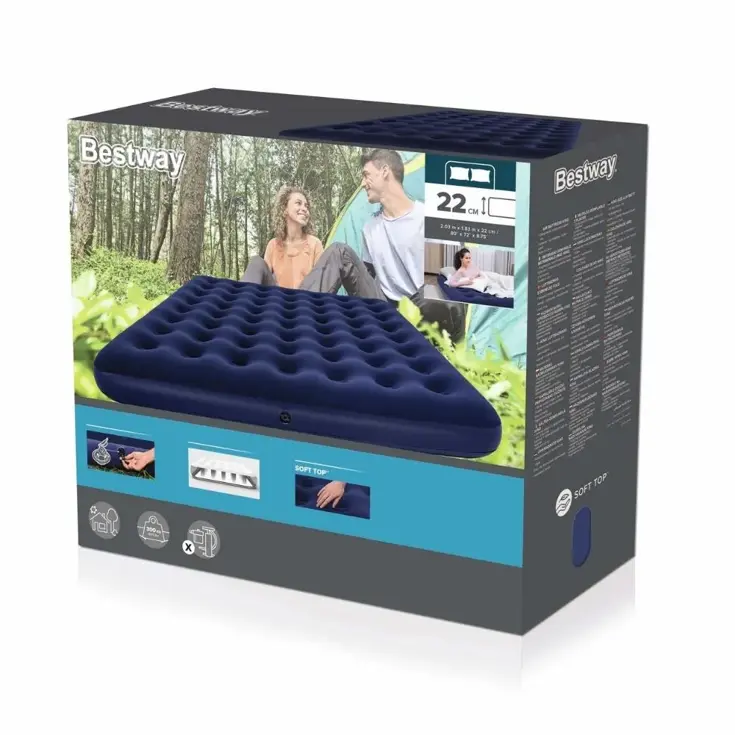 Luchtbed - Bestway - 2P - 183x203 cm