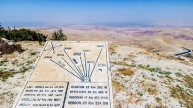 jordanie_mount-nebo_beloofde-land_uitzicht_infobord_shutterstock