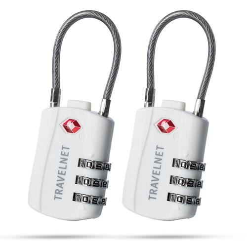 Travelnet TSA Reisslot met Cijfercode Set van 2