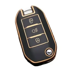 Dutch Shield Sleutelhoesje  Opel goud A3B