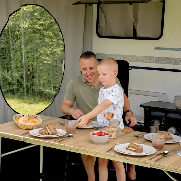 Sorrento Tafel Brown Uitschuifbaar