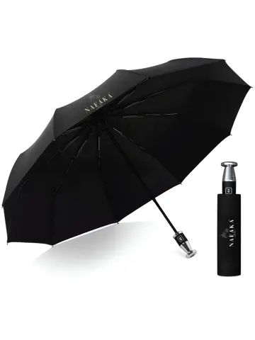 Nafaka Automatische Stormparaplu met opberghoes