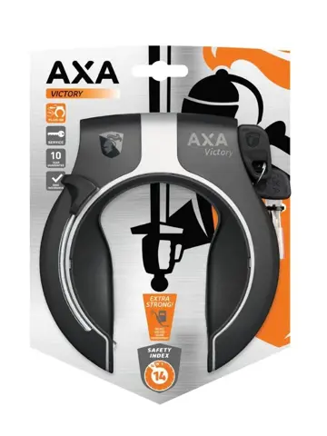 Slot Axa ringslot ** victory grijs/zwart